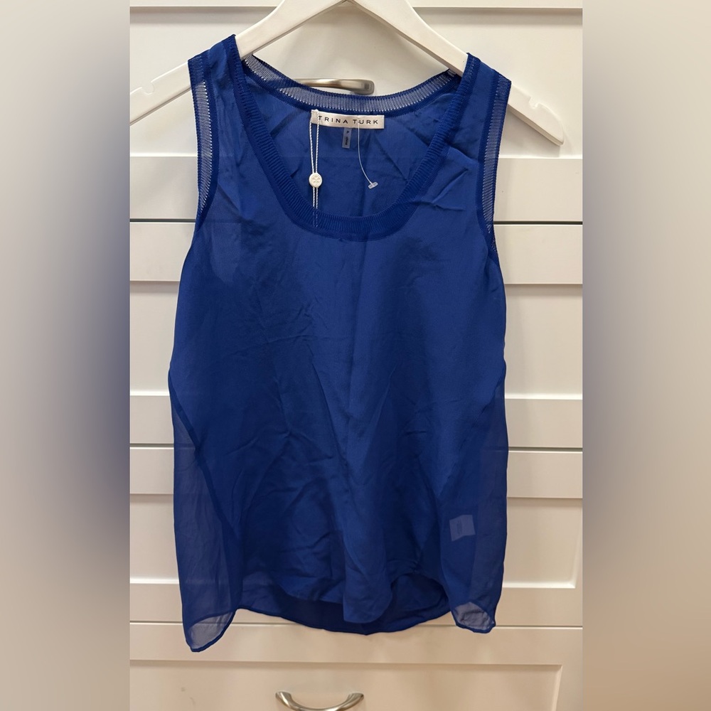NWTA Trina Turk Silk Top